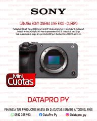 Cámara Sony Cinema Line FX30 - Cuerpo
